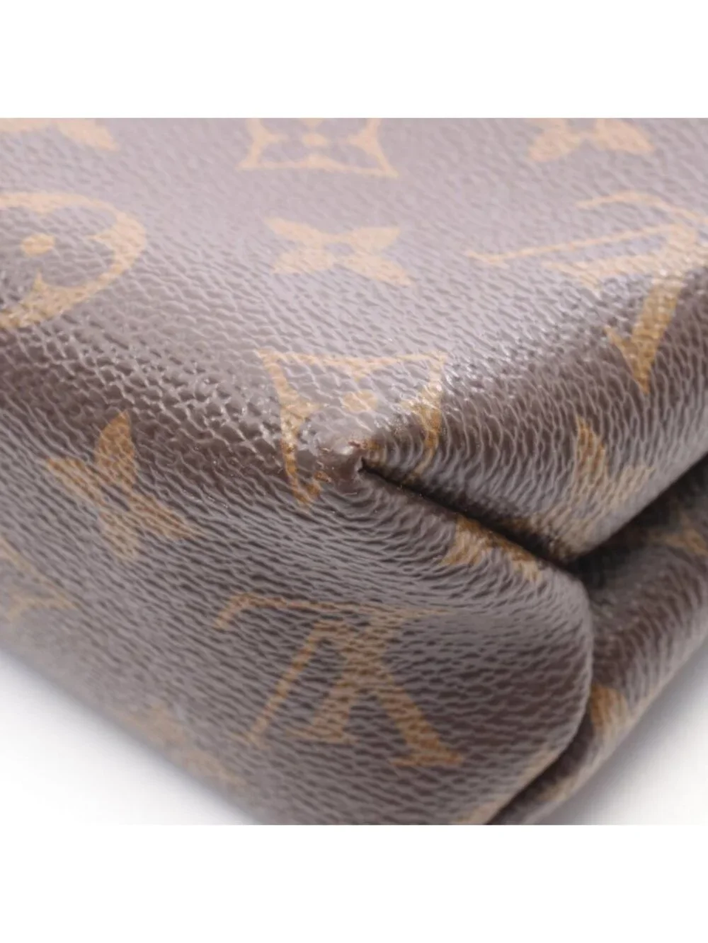 Louis Vuitton Shoulder Bag Sun Placido Monogram Noir Canvas Leather